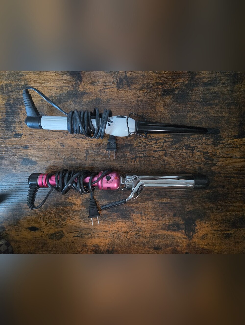 Pink Hot Shot Tools 2 Inch Cruling Iron And Hot Shot Tools Curling Wand